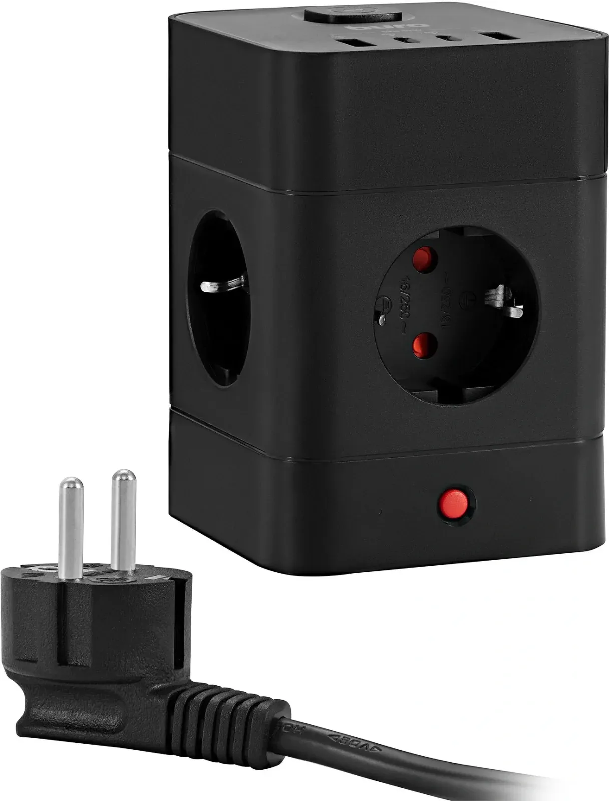 Аксессуары BURO BU-PTE4.1UC-Plus-B черный - фото 3