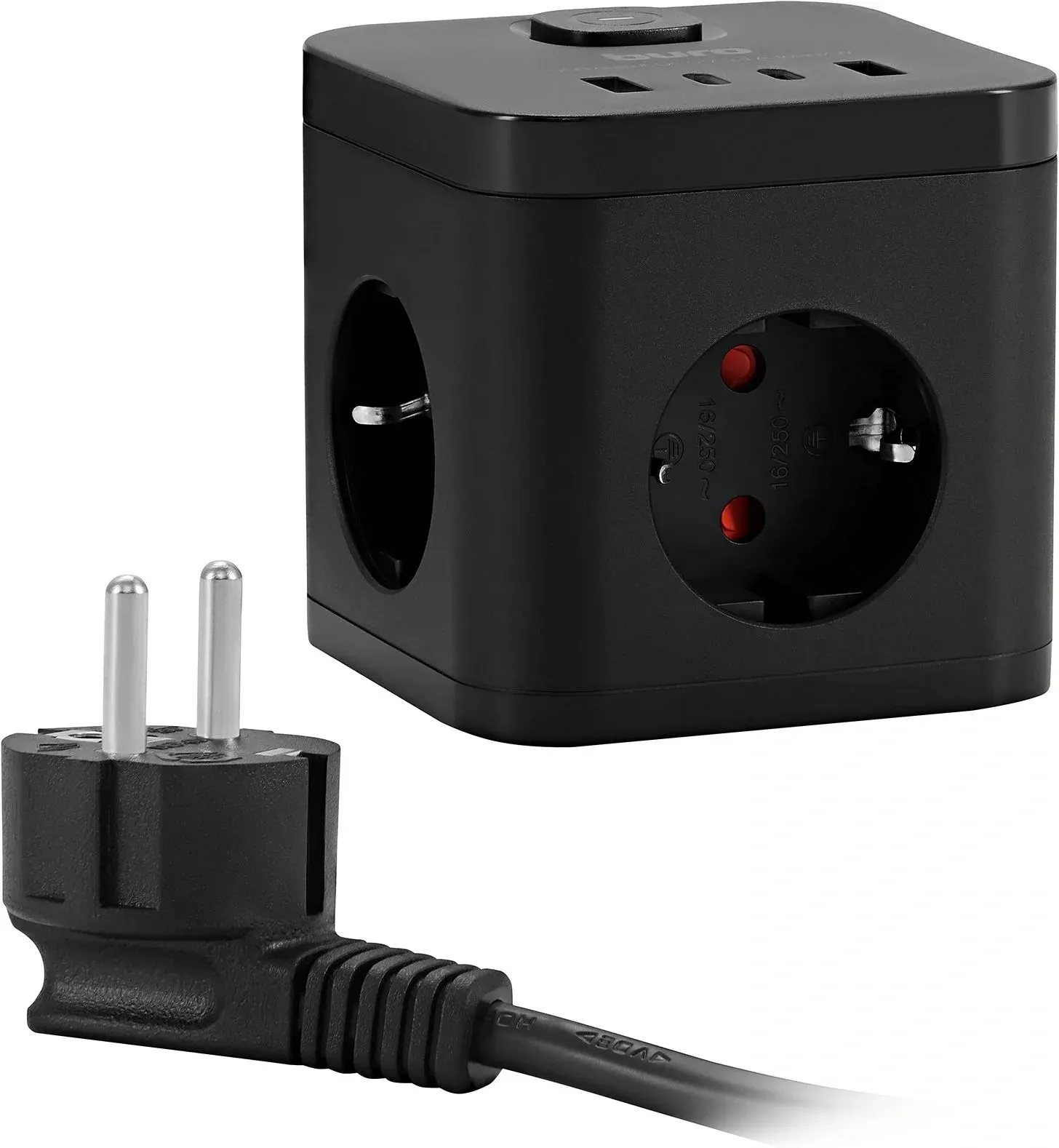 Аксессуары BURO BU-PC3.1UС-B черный - фото 3