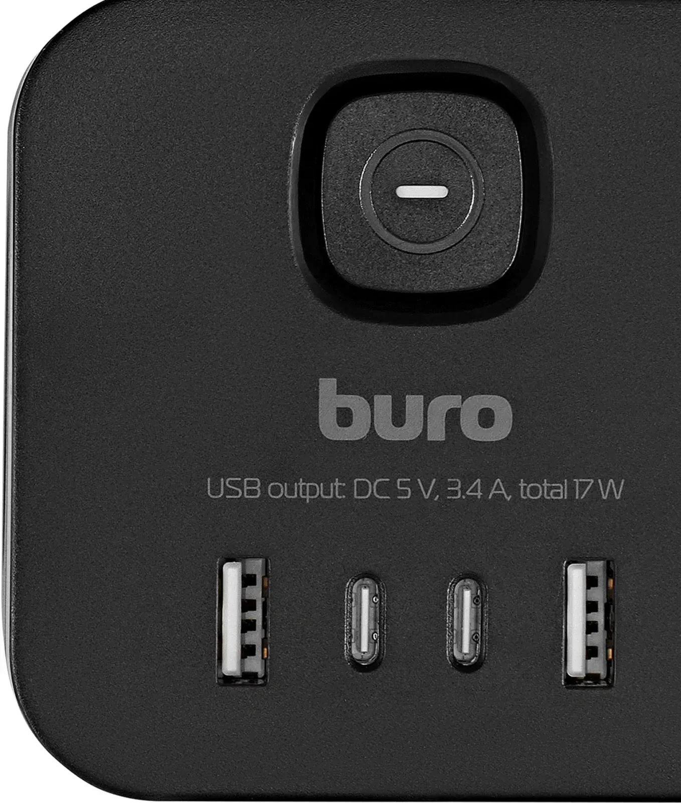 Аксессуары BURO BU-PC3.1UС-B черный - фото 4