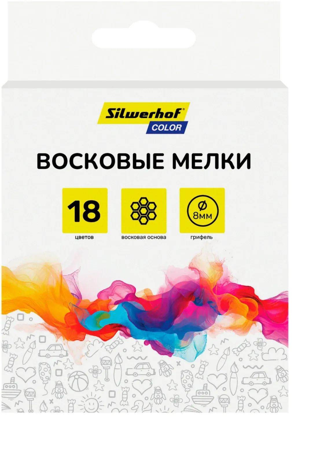 Восковые мелки SILWERHOF - фото 3
