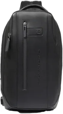 Рюкзак слинг Piquadro Urban CA6801UB00/N черный натур.кожа, 8 л - фото 7