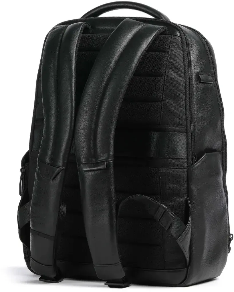 Рюкзак мужской Piquadro Russel CA6766W137/N черный натур.кожа, 19 л - фото 2