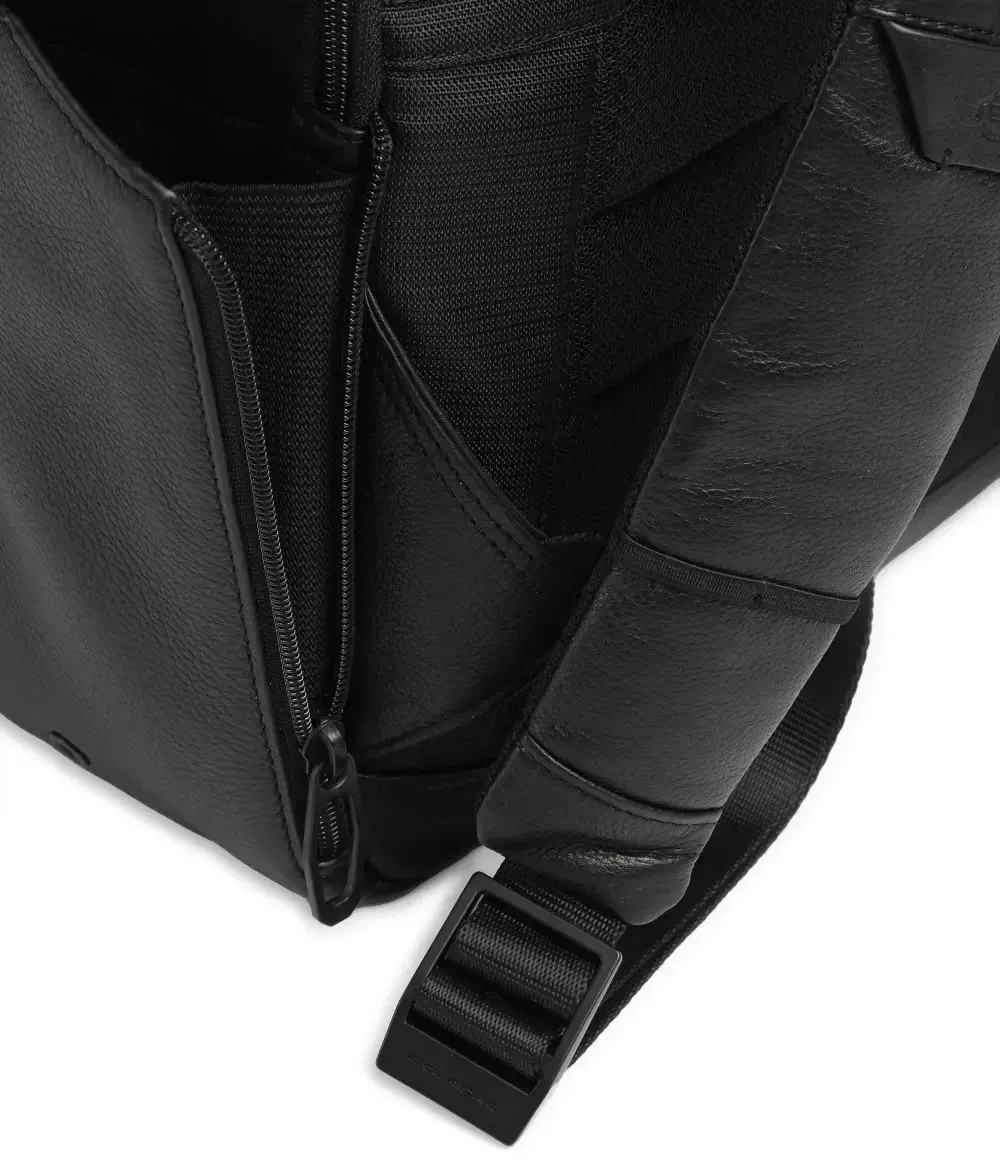 Рюкзак мужской Piquadro Russel CA6766W137/N черный натур.кожа, 19 л - фото 3