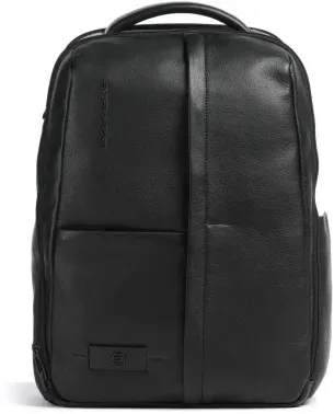 Рюкзак мужской Piquadro Russel CA6766W137/N черный натур.кожа, 19 л - фото 6
