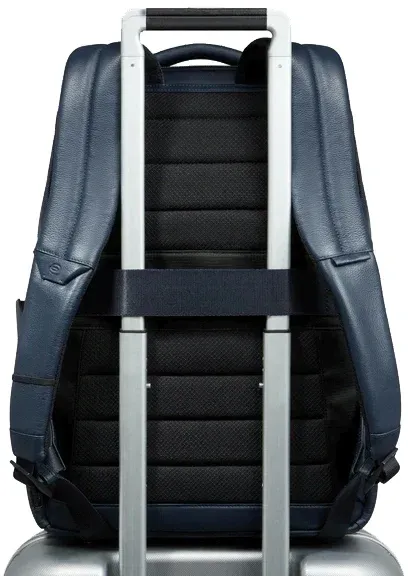 Рюкзак мужской Piquadro Russel CA6767W137/BLU синий натур.кожа - фото 3