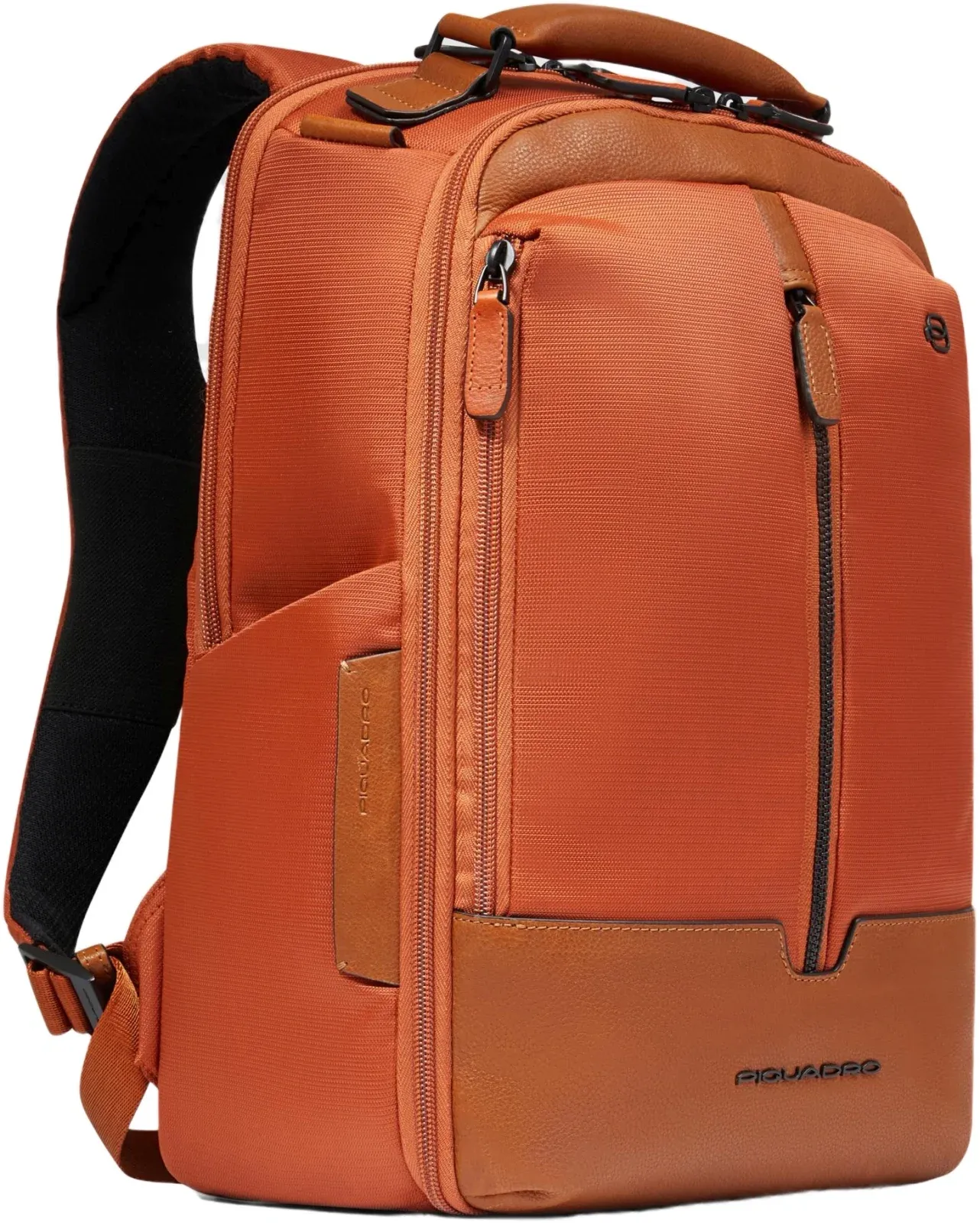 Рюкзак мужской Piquadro Marcel CA6823W138/ARCU оранжевый/коричневый ткань/натур.кожа - фото 2