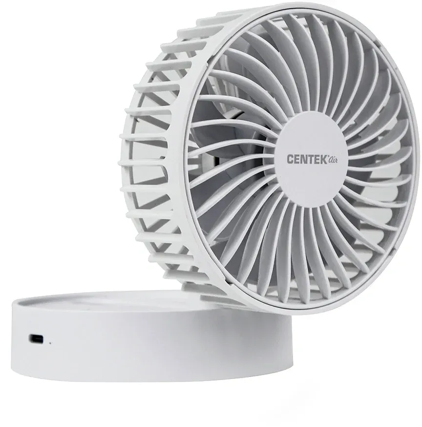 Настольные вентиляторы CENTEK CT-5044 белый - фото 2