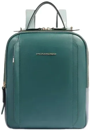 Рюкзак женский Piquadro Circle CA5566W92/OTAV бирюзовый/голубой натур.кожа, 7.5 л - фото 1