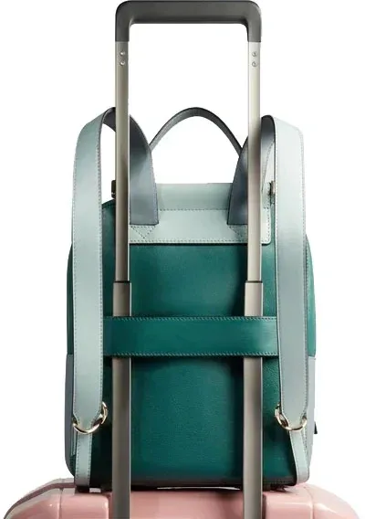 Рюкзак женский Piquadro Circle CA5566W92/OTAV бирюзовый/голубой натур.кожа, 7.5 л - фото 3