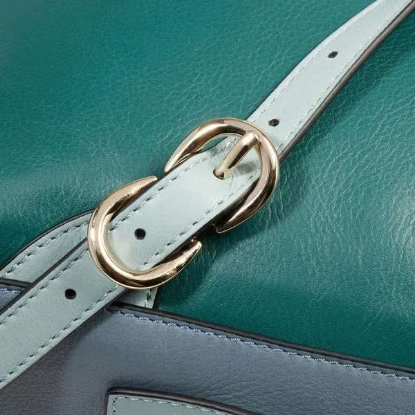 Рюкзак женский Piquadro Circle CA5566W92/OTAV бирюзовый/голубой натур.кожа, 7.5 л - фото 5