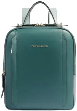 Рюкзак женский Piquadro Circle CA5566W92/OTAV бирюзовый/голубой натур.кожа, 7.5 л - фото 6