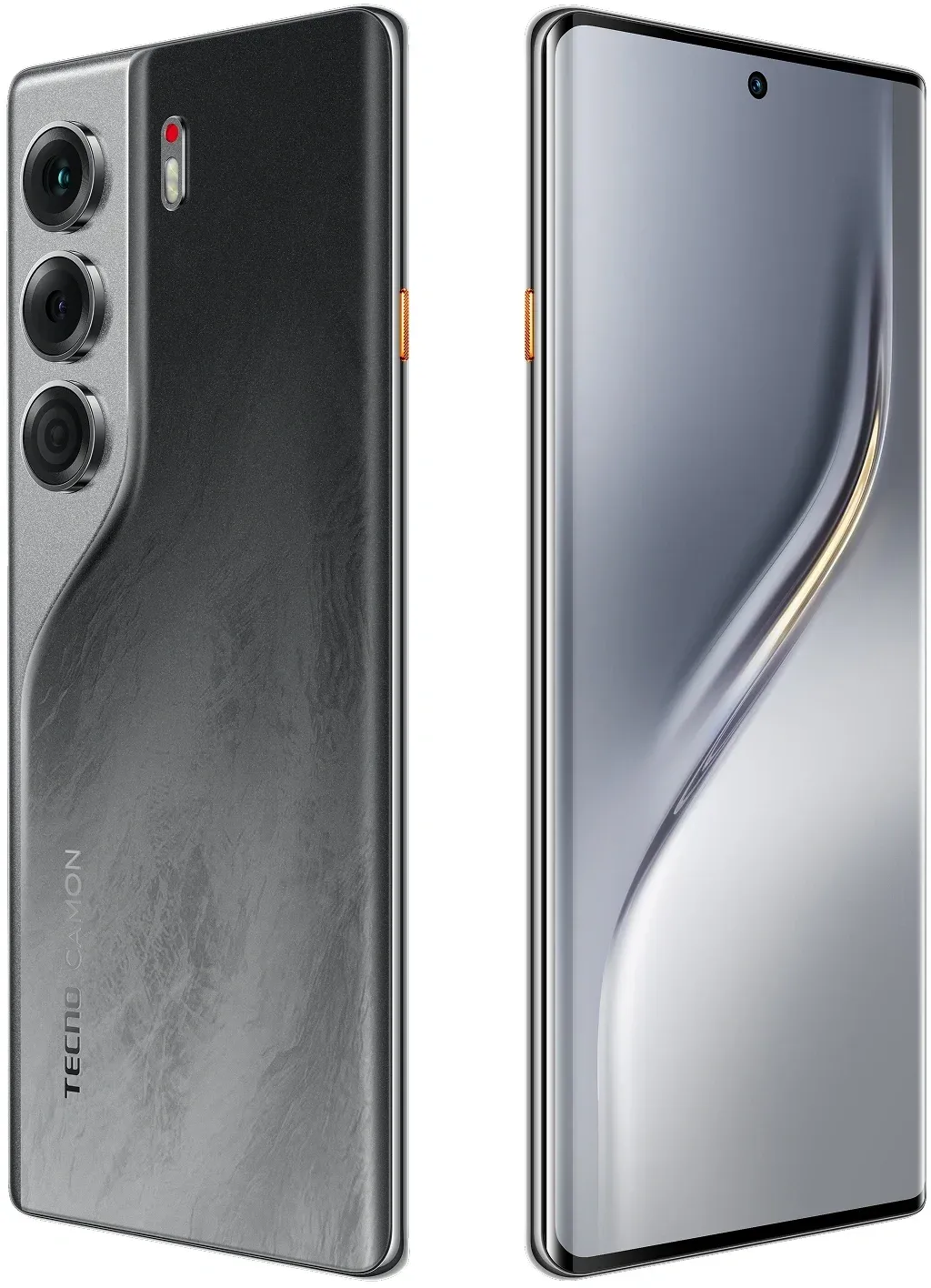 Смартфон Tecno Camon 40 Pro 5G 256Gb 12Gb черный моноблок 3G 4G 2Sim 6.78 1080x2436 Android 15 50Mpix 802.11 a/b/g/n/ac/ax NFC GPS GSM900/1800 GSM1900 Protect FM - фото 8