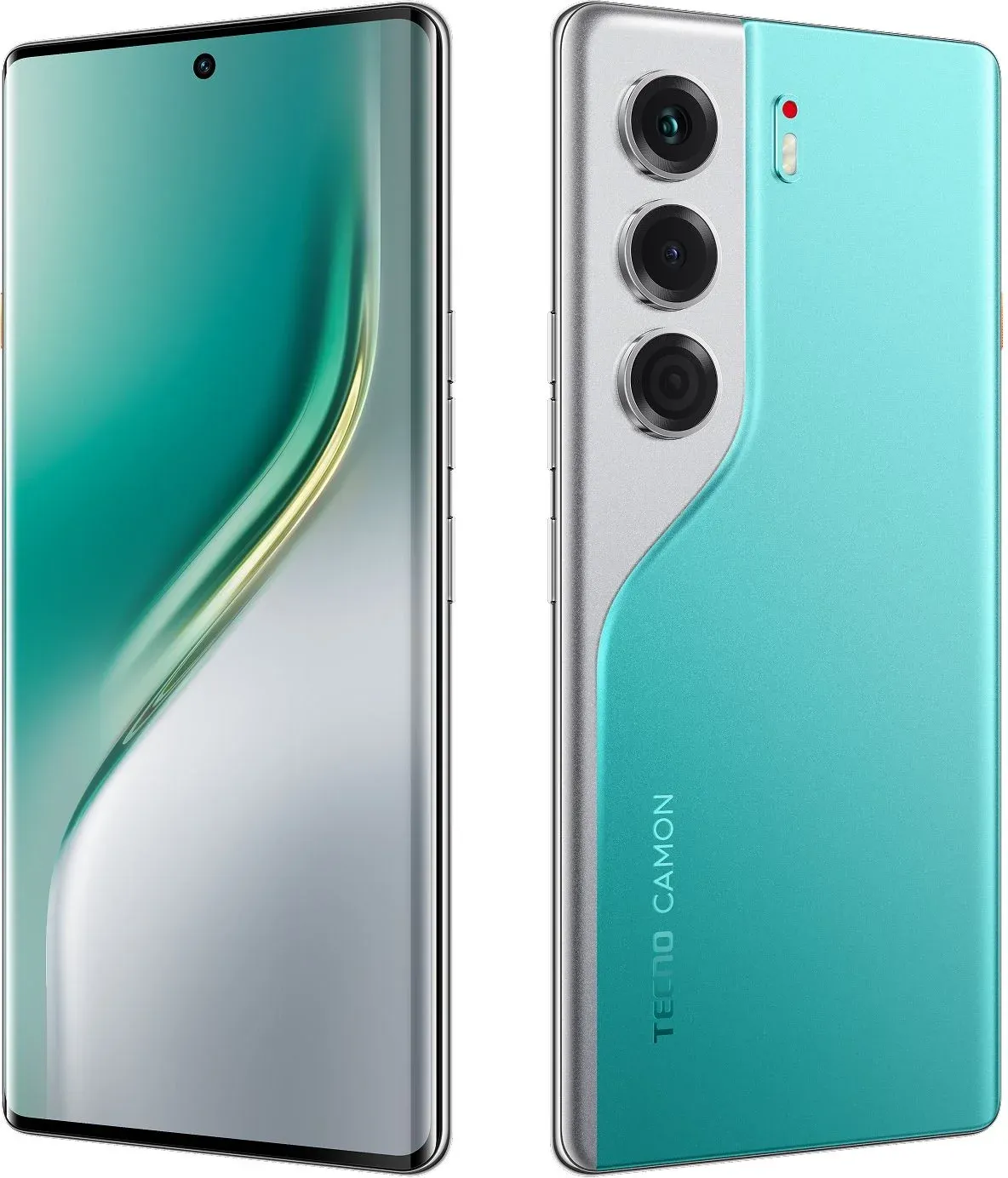Смартфон Tecno Camon 40 Pro 5G 256Gb 8Gb зеленый моноблок 3G 4G 2Sim 6.78 1080x2436 Android 15 50Mpix 802.11 a/b/g/n/ac/ax NFC GPS GSM900/1800 GSM1900 Protect FM - фото 7