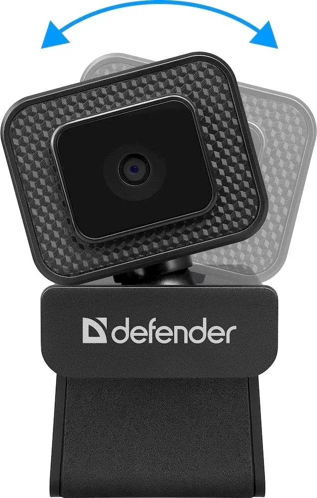 Камера Web Defender G-Lens 2596 черный 12Mpix 3840x2160 USB2.0 с микрофоном для ноутбука 63196 - фото 4