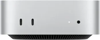 ПК Apple Mac mini A3238 M4 10 core 4.41 24Gb SSD512Gb 10 core GPU macOS GbitEth WiFi BT серебристый MCYT4CH/A - фото 8