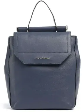 Рюкзак женский Piquadro Circle CA6780W92/BLU4 синий натур.кожа - фото 5