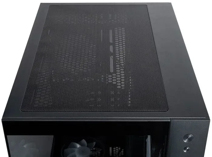 Корпус Chieftec Visio черный без БП ATX 9x120mm 2x140mm 1xUSB3.1 audio bott PSU - фото 3