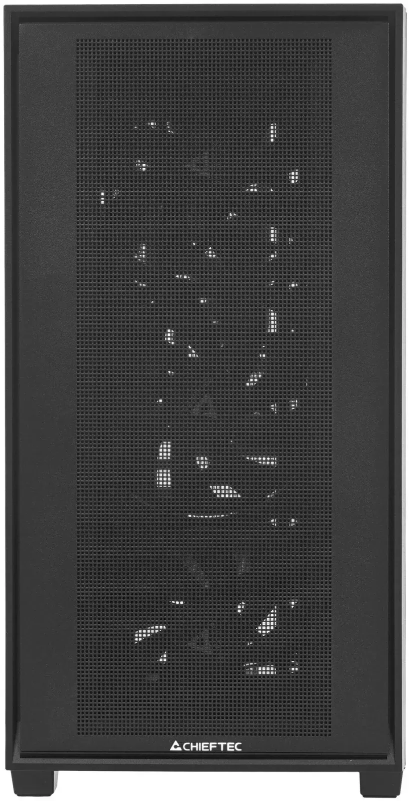 Корпус Chieftec Night Hunter черный без БП E-ATX 11x120mm 3x140mm 1xUSB3.1 audio bott PSU - фото 2