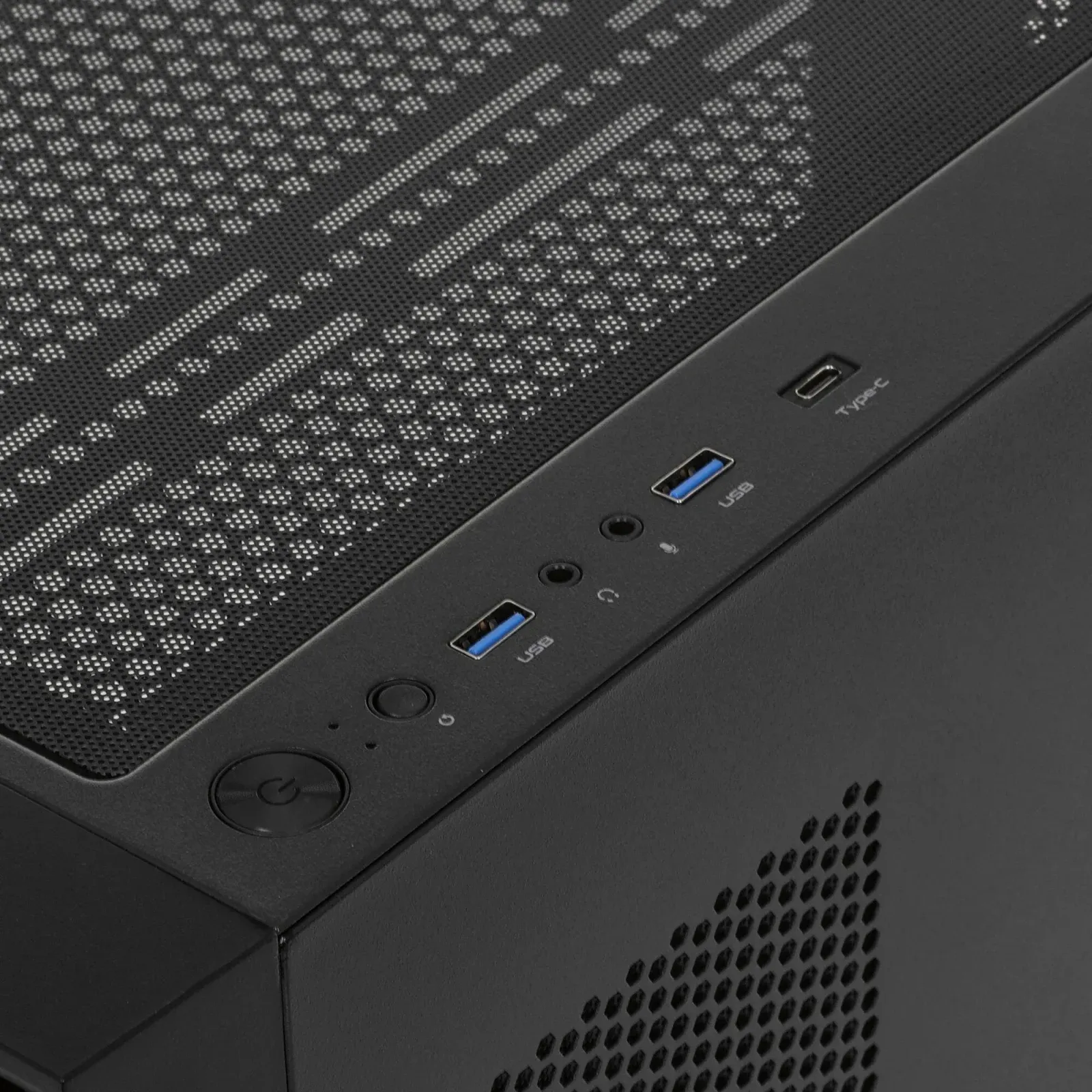 Корпус Chieftec Night Hunter черный без БП E-ATX 11x120mm 3x140mm 1xUSB3.1 audio bott PSU - фото 4