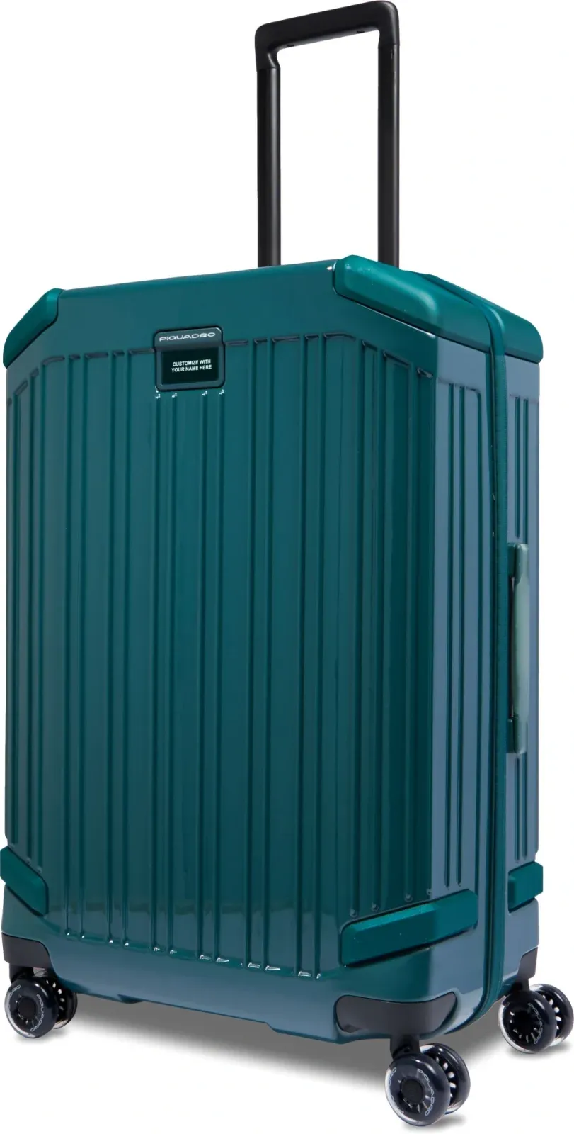 Чемодан Piquadro POP BV4427POP/VE 46x69x27см 67л. 4.43кг. поликарбонат/алюм. зеленый глянц., 67 л - фото 2