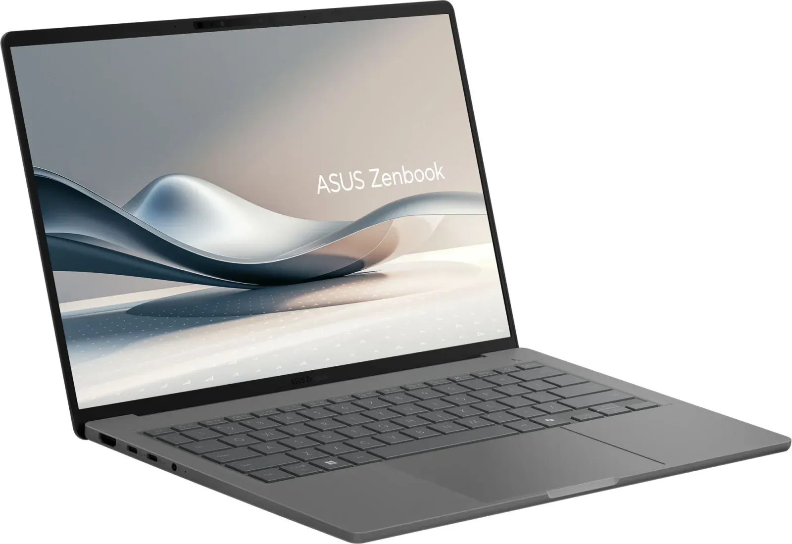 Ноутбук Asus Zenbook 14 UX3407QA-QD267W Snapdragon X X1-26-100 16Gb SSD512Gb Qualcomm Adreno 14 OLED WUXGA 1920x1200 Windows 11 Home grey WiFi BT Cam Bag 90NB1502-M00DN0 - фото 3