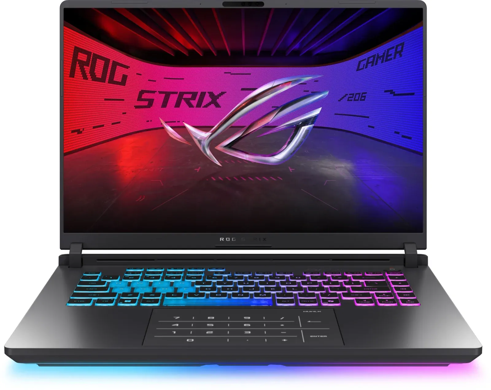 Ноутбук Asus ROG Strix G16 G615LW-S5080 Core Ultra 9 275HX 32Gb SSD1Tb NVIDIA GeForce RTX5080 16Gb 16 IPS WQXGA 2560x1600 без ОС grey WiFi BT Cam 90NR0LG1-M00330 - фото 1