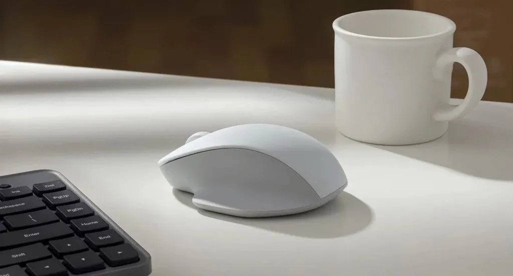 Мышь Xiaomi Comfort Edition белый оптическая 1200dpi silent беспров. USB 2but BHR9354GL - фото 2