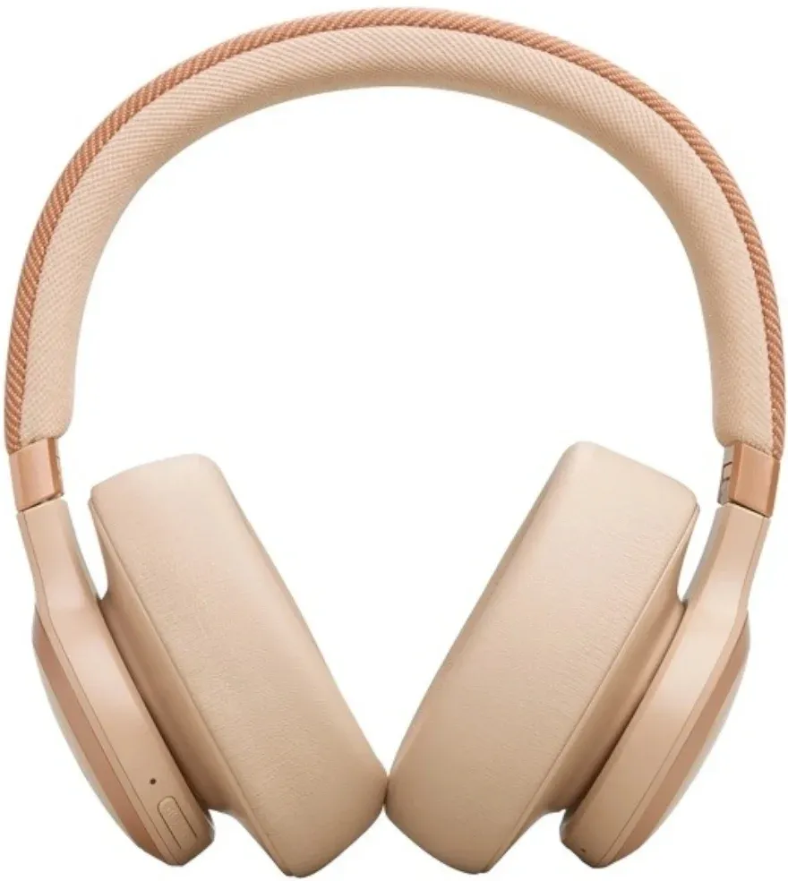 Гарнитура накладные JBL Live 770NC бежевый беспроводные bluetooth оголовье JBLLIVE770NCSAT - фото 2