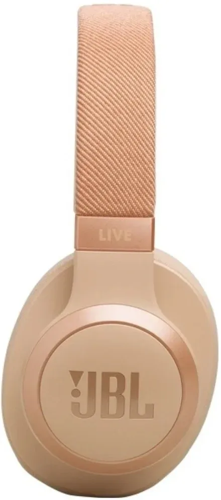 Гарнитура накладные JBL Live 770NC бежевый беспроводные bluetooth оголовье JBLLIVE770NCSAT - фото 4