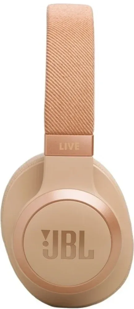 Гарнитура накладные JBL Live 770NC бежевый беспроводные bluetooth оголовье JBLLIVE770NCSAT - фото 5