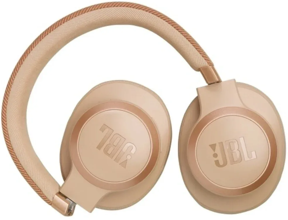 Гарнитура накладные JBL Live 770NC бежевый беспроводные bluetooth оголовье JBLLIVE770NCSAT - фото 8