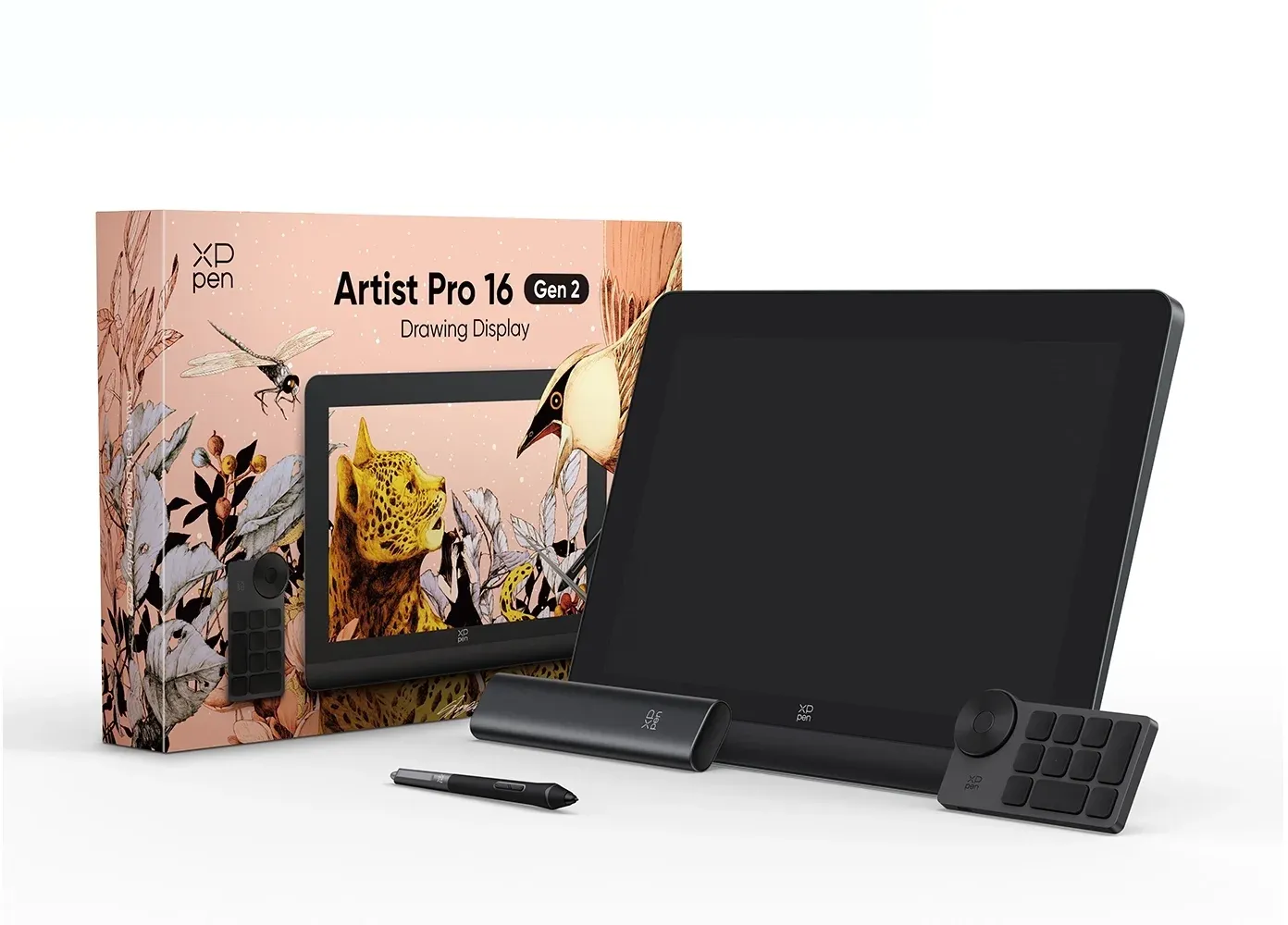 Графический планшет-монитор XPPen Artist Pro 16 USB Type-C/USB/HDMI черный - фото 8