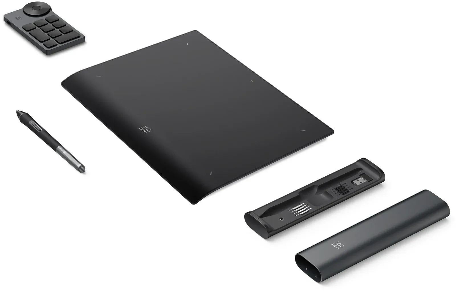 Графический планшет XPPen Deco Pro 2-е поколение MW Bluetooth/USB черный - фото 5