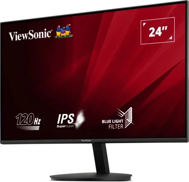 Монитор ViewSonic 23.8 VA24E1-H черный IPS LED 16:9 HDMI матовая 250cd 178гр/178гр 1920x1080 120Hz VGA FHD 2.3кг - фото 3