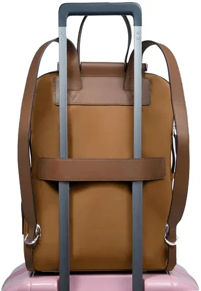 Рюкзак женский Piquadro Lyra CA4576W92T/CU табачный ткань/натур.кожа - фото 3