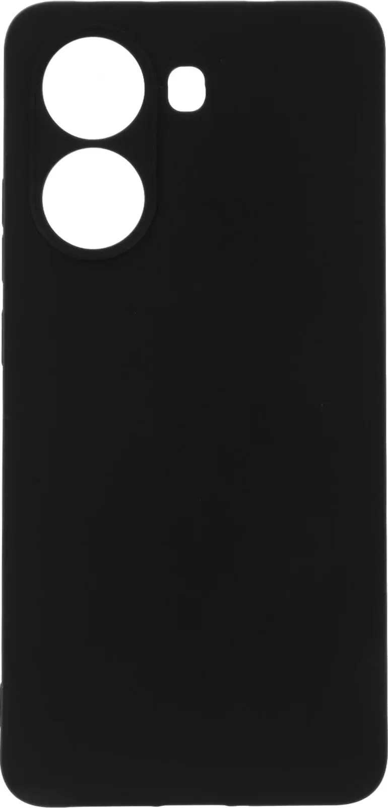 Чехол клип-кейс BoraSCO для Xiaomi Poco X7 Pro 5G Silicone Case черный 74508 - фото 1