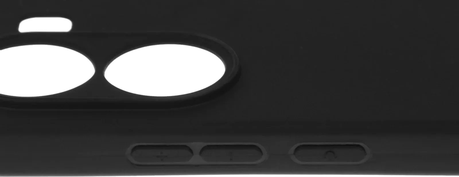 Чехол клип-кейс BoraSCO для Xiaomi Poco X7 Pro 5G Silicone Case черный 74508 - фото 3