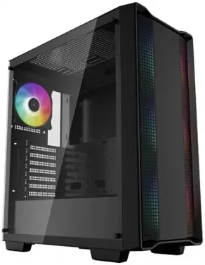 Корпус Deepcool CC560 ARGB черный без БП ATX 2x120mm 4x140mm 1xUSB2.0 1xUSB3.0 audio bott PSU - фото 4