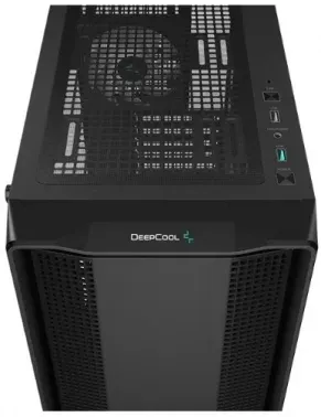 Корпус Deepcool CC560 ARGB черный без БП ATX 2x120mm 4x140mm 1xUSB2.0 1xUSB3.0 audio bott PSU - фото 6