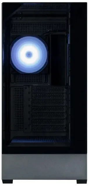 Корпус Zalman P40 Prism черный без БП ATX 8x120mm 2xUSB3.0 audio bott PSU - фото 3