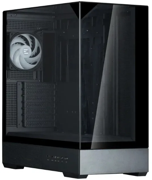 Корпус Zalman P40 Prism черный без БП ATX 8x120mm 2xUSB3.0 audio bott PSU - фото 4