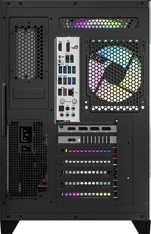 Корпус Formula Crystal Z6 Floe черный без БП ATX 2xUSB3.0 audio bott PSU - фото 5