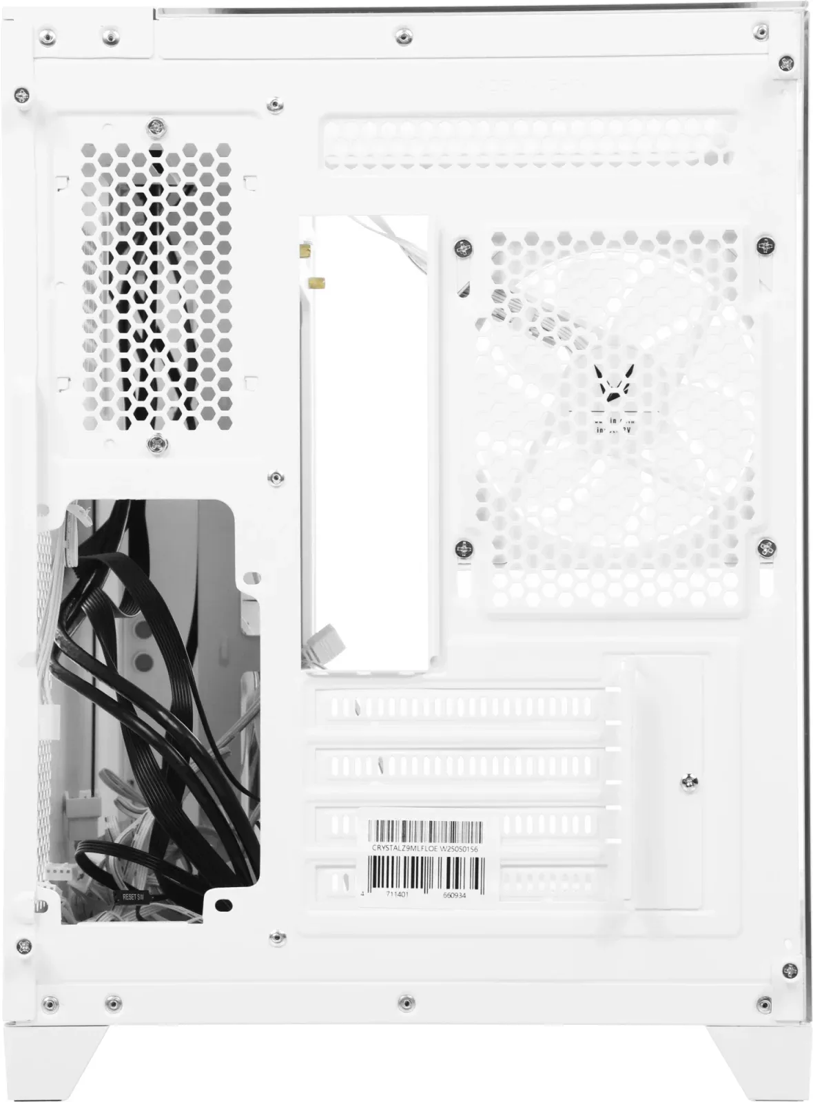 Корпус Formula Crystal Z9ML Floe белый без БП mATX 1xUSB3.0 1xUSB3.1 audio bott PSU - фото 7