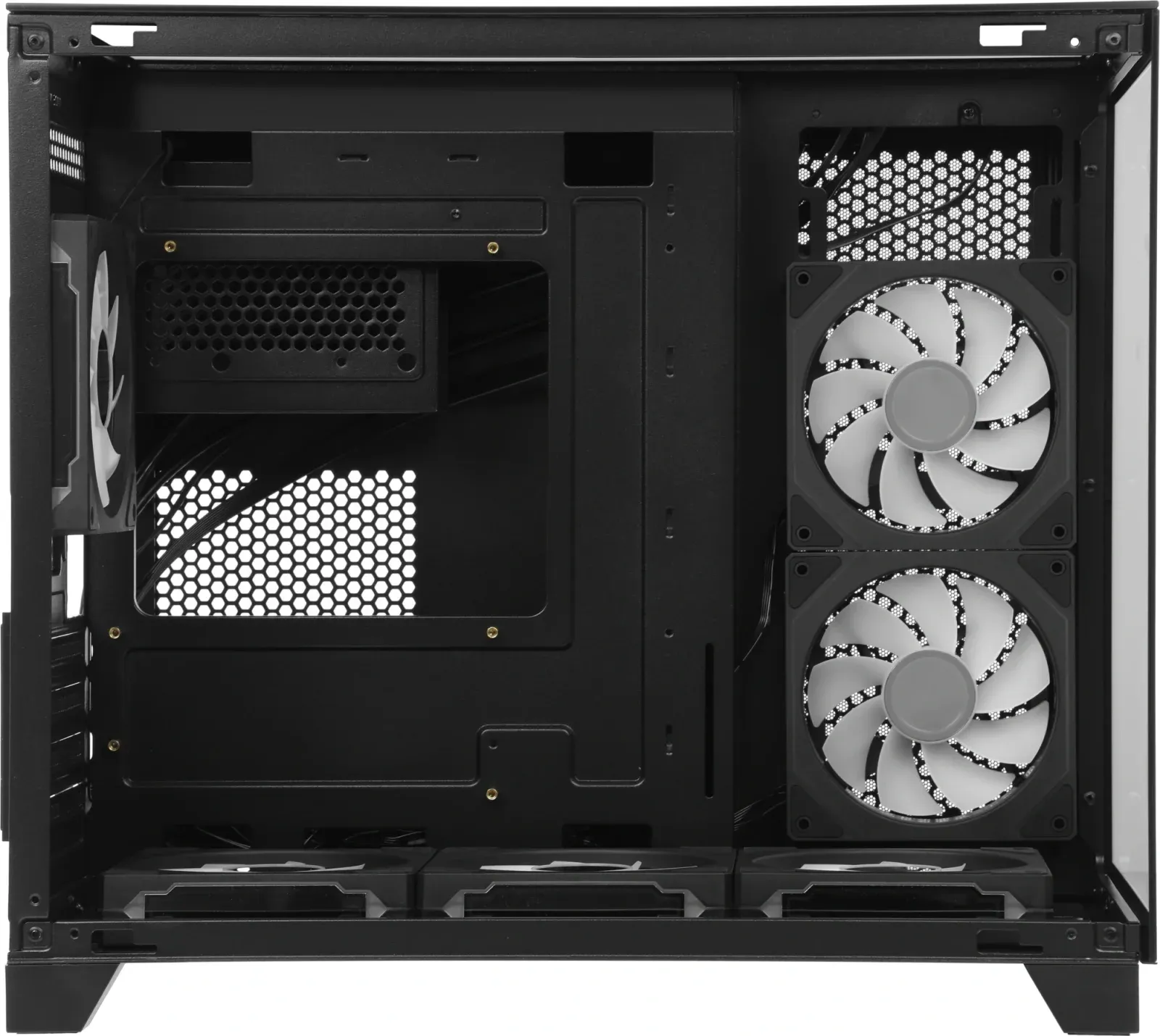 Корпус Formula Crystal Z9ML Floe черный без БП mATX 1xUSB3.0 1xUSB3.1 audio bott PSU - фото 7