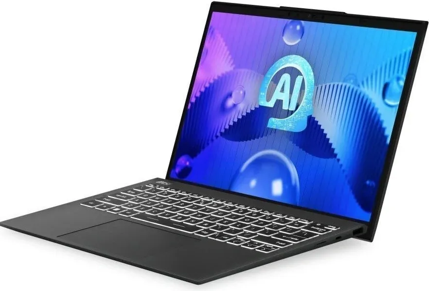 Ноутбук MSI Prestige 13 AI Evo A1MG-246XRU Core Ultra 5 125H 16Gb SSD1Tb Intel Arc 13.3 OLED 2.8K 2880x1800 FreeDOS grey WiFi BT Cam 9S7-13Q222-246 - фото 2
