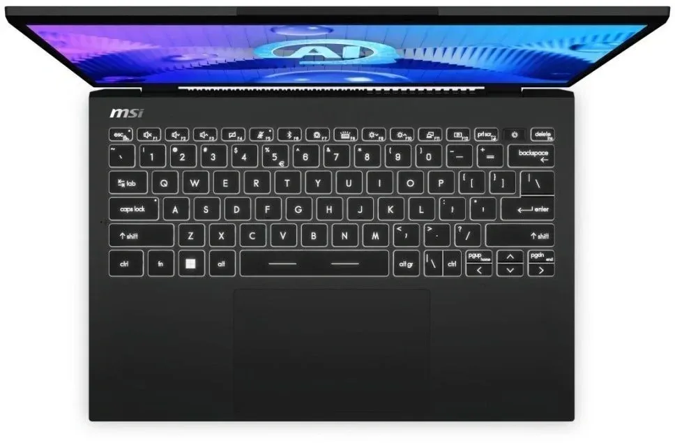 Ноутбук MSI Prestige 13 AI Evo A1MG-246XRU Core Ultra 5 125H 16Gb SSD1Tb Intel Arc 13.3 OLED 2.8K 2880x1800 FreeDOS grey WiFi BT Cam 9S7-13Q222-246 - фото 4