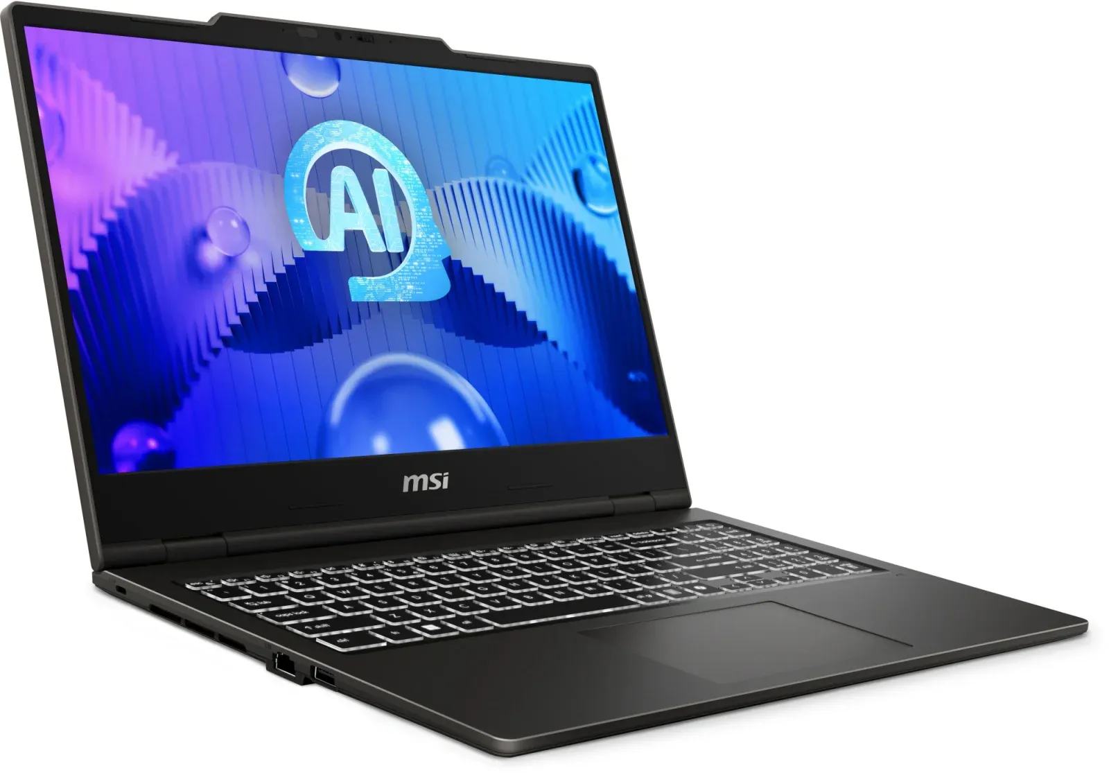 Ноутбук MSI VenturePro 15 AI A1UDXG-006XRU Core Ultra 5 125H 16Gb SSD512Gb NVIDIA GeForce RTX 3050 6Gb 15.6 IPS FHD 1920x1080 без ОС grey WiFi BT Cam 9S7-15Q121-006 - фото 2