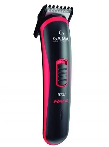 Машинка для стрижки Ga.Ma R642- HF + R727- HF черный/красный насадок в компл:2шт - фото 3