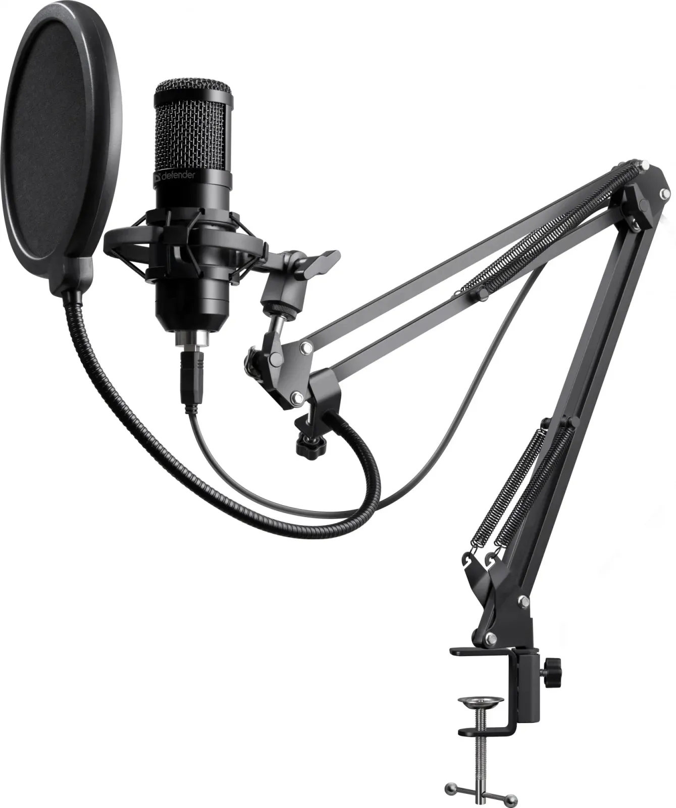 Микрофон проводной Defender Space GMC 450 1.5м черный - фото 3