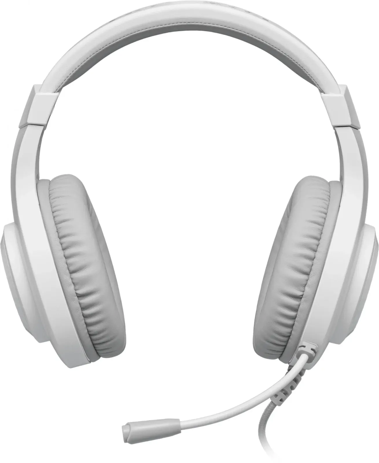 Наушники с микрофоном Defender Ghost белый 1.8м накладные оголовье 64605 - фото 2